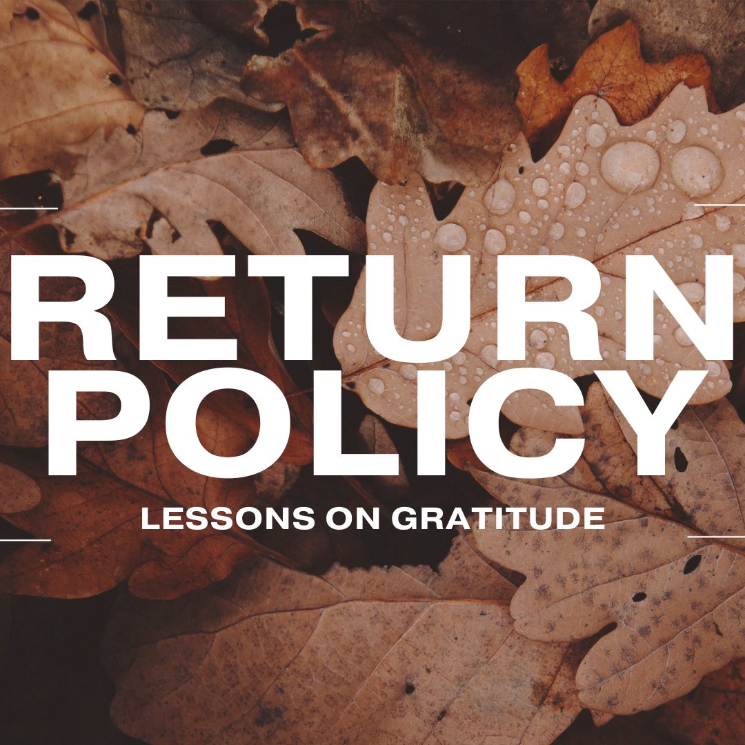 The Comeback Kid | Return Policy | Pastor Matt Morgan | FOP Church