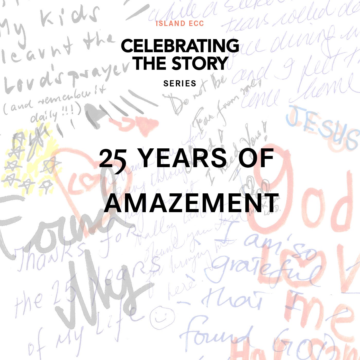 Celebrating the Story: 25 years of amazement episode artwork