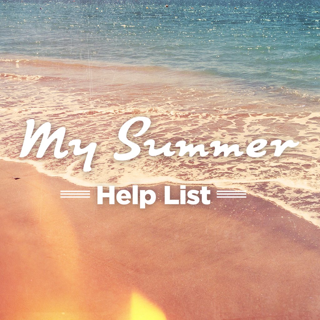 cover of episode My Summer Help List