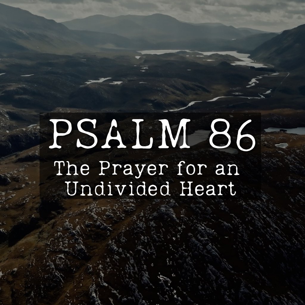 Psalm 86:1-11 | The Prayer for an Undivided Heart episode artwork