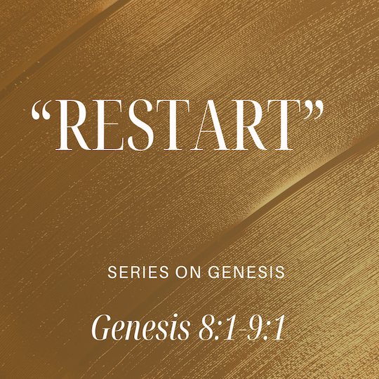 Genesis 8:1-9:1 - "Restart" - January 12 2025 episode artwork