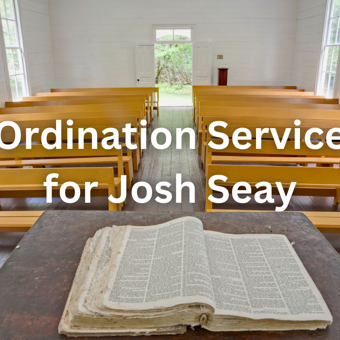 Ordination service for Josh Seay episode artwork