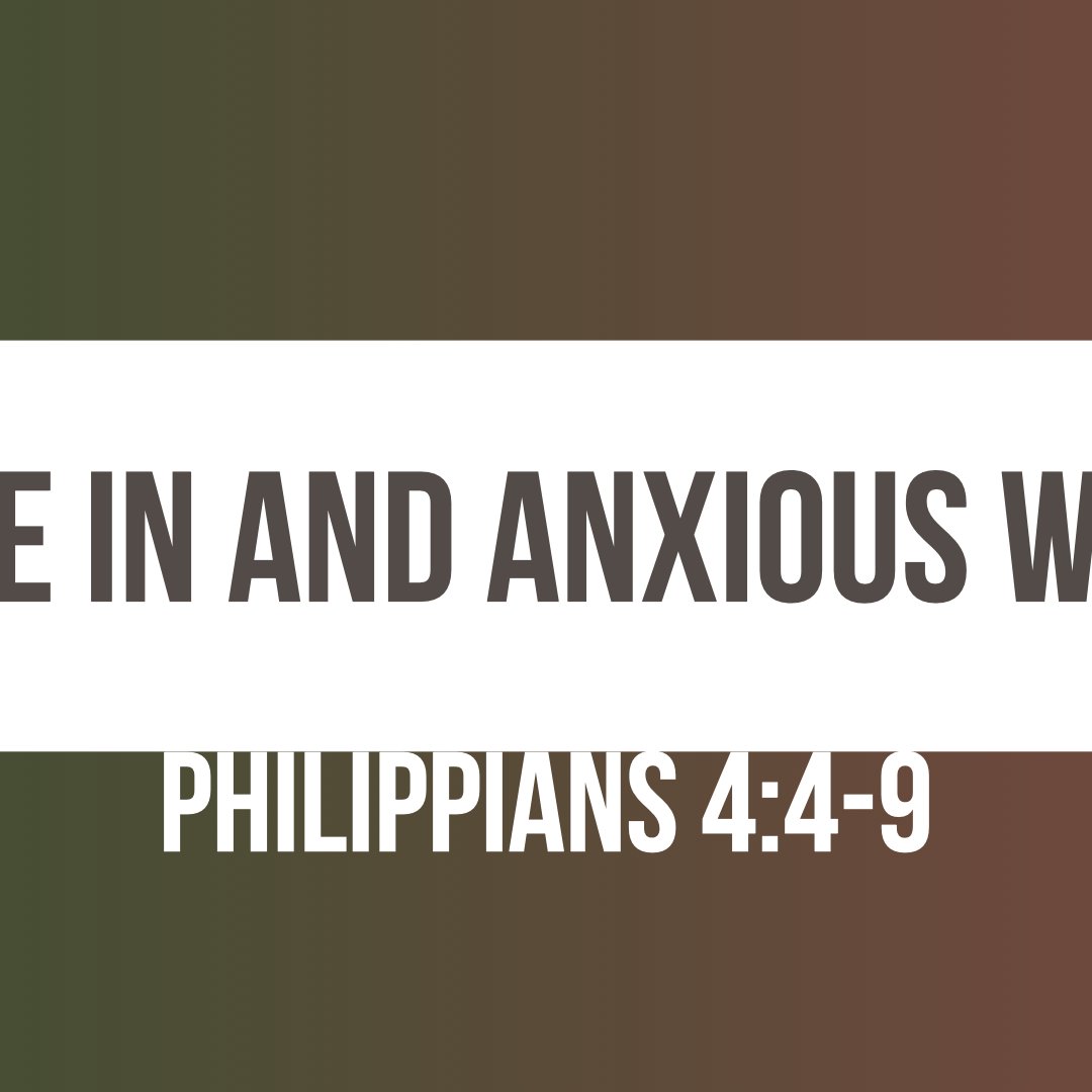 Peace in and Anxious world episode artwork