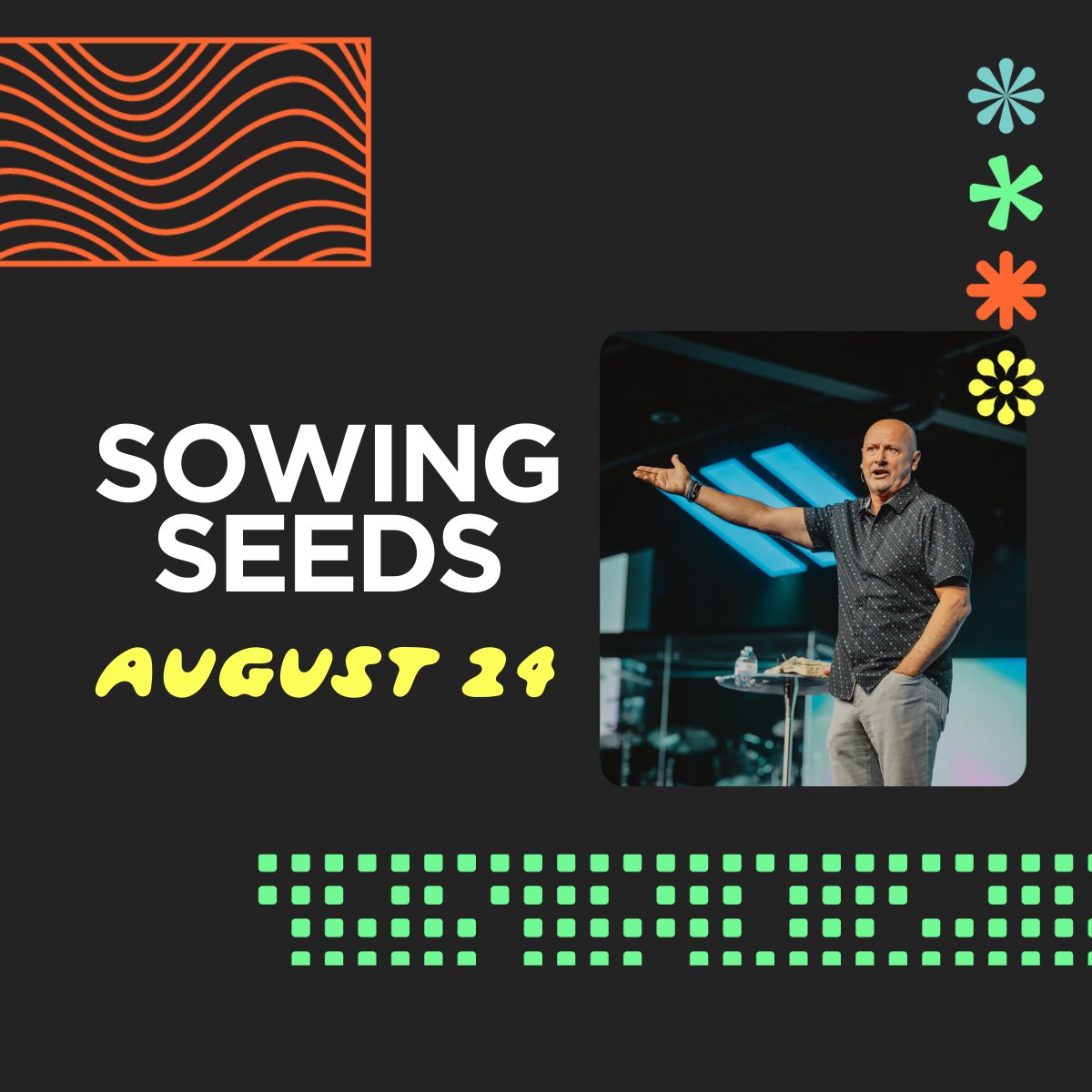 Sowing Seeds | Pastor Dan Seaborn | Engedi Church
