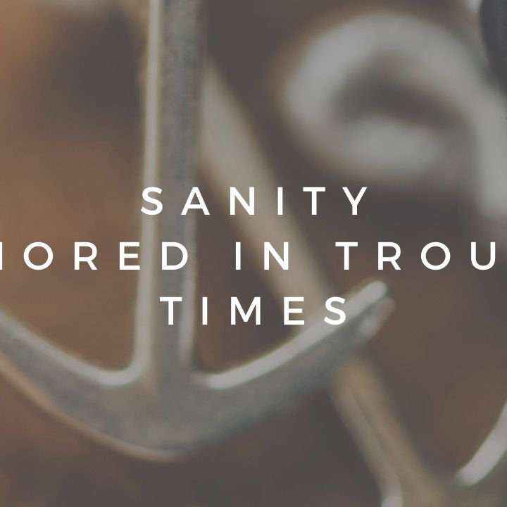 Sanity: Anchored in Troubled Times episode artwork