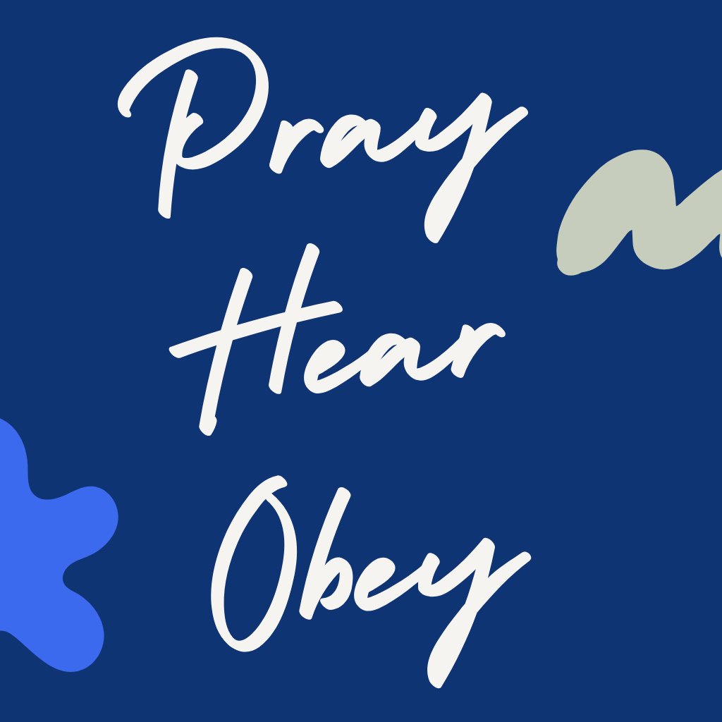Pray. Hear. Obey. episode artwork
