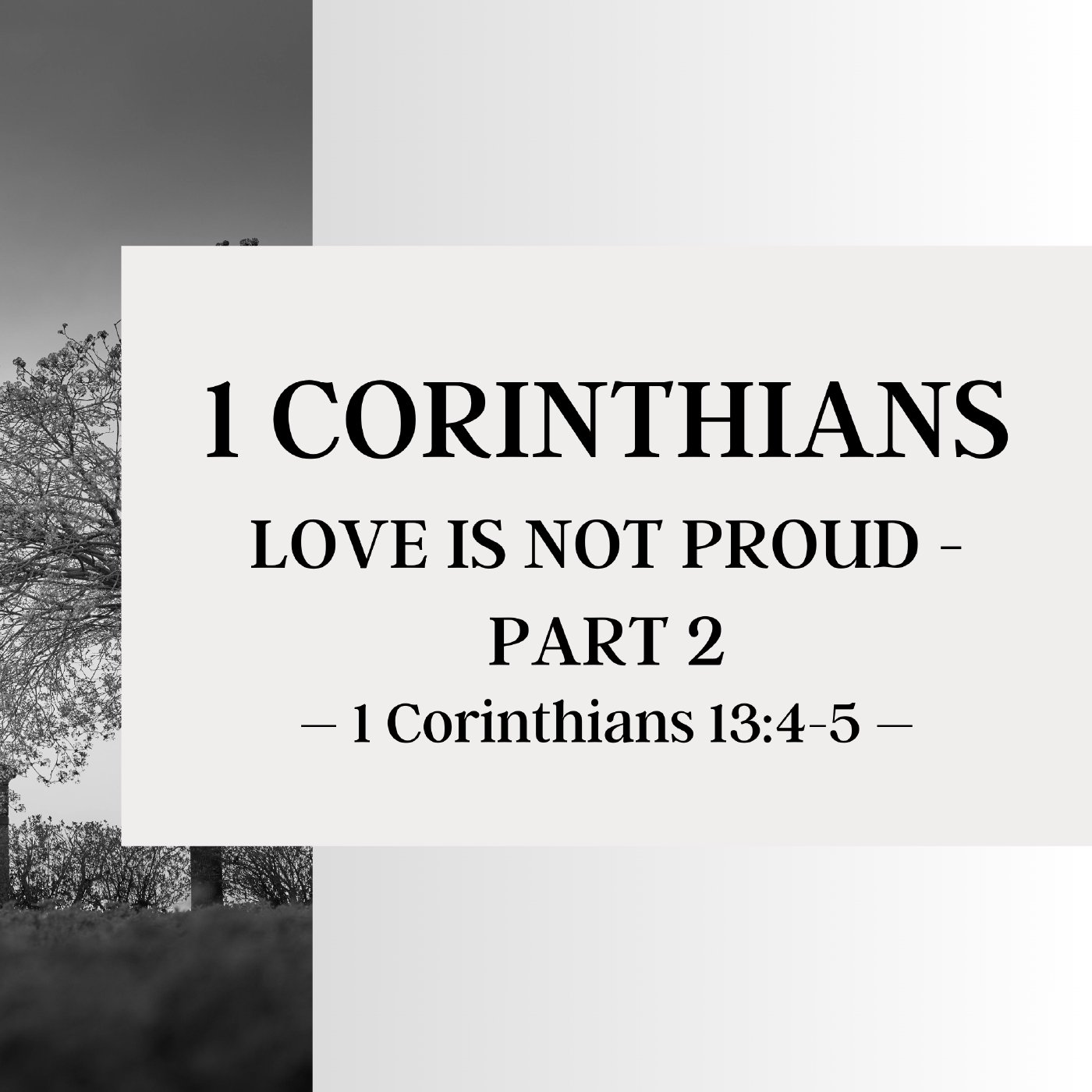 Love Is Not Proud - Part 2 | FaithWorking Radio episode artwork