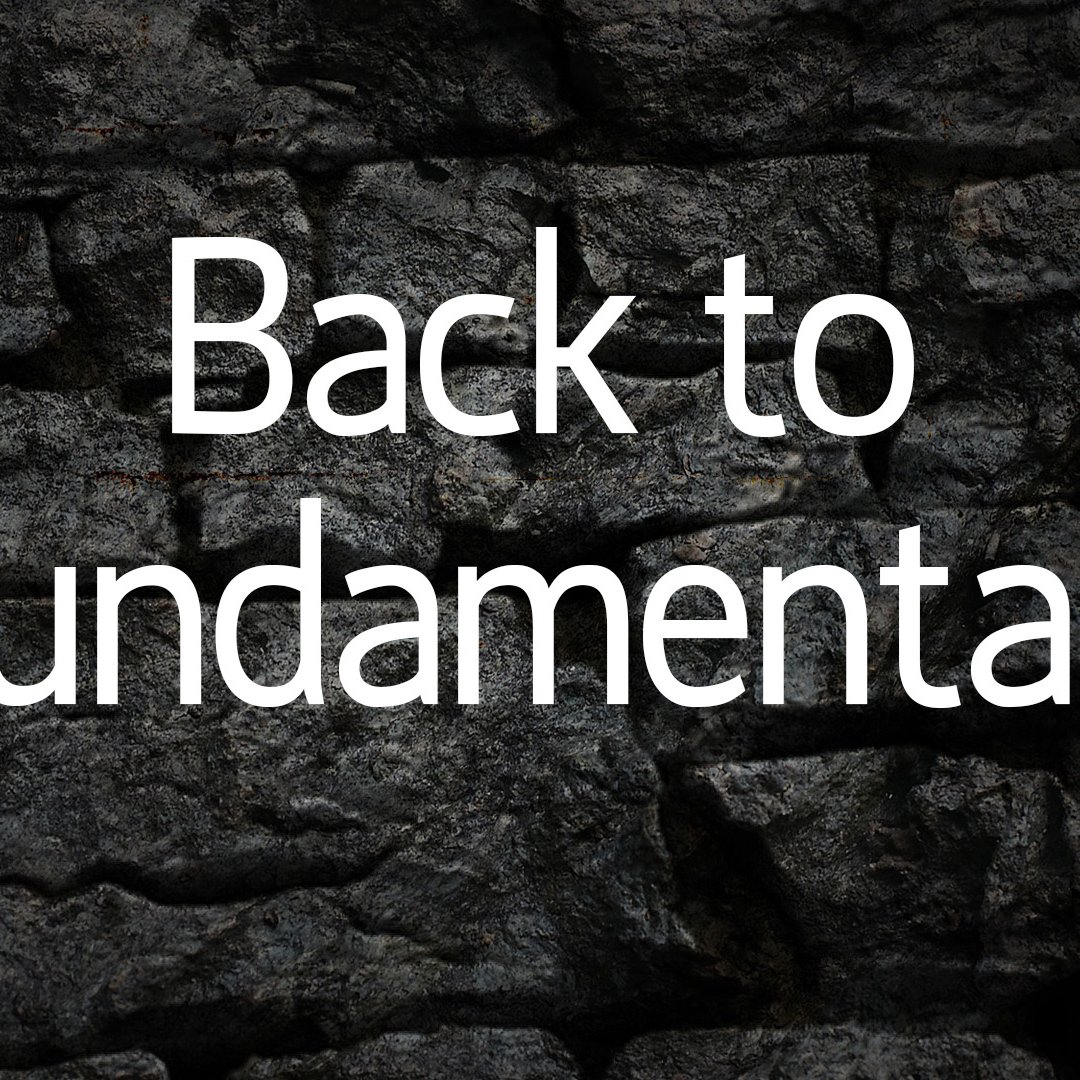 Back to Fundamentals episode artwork