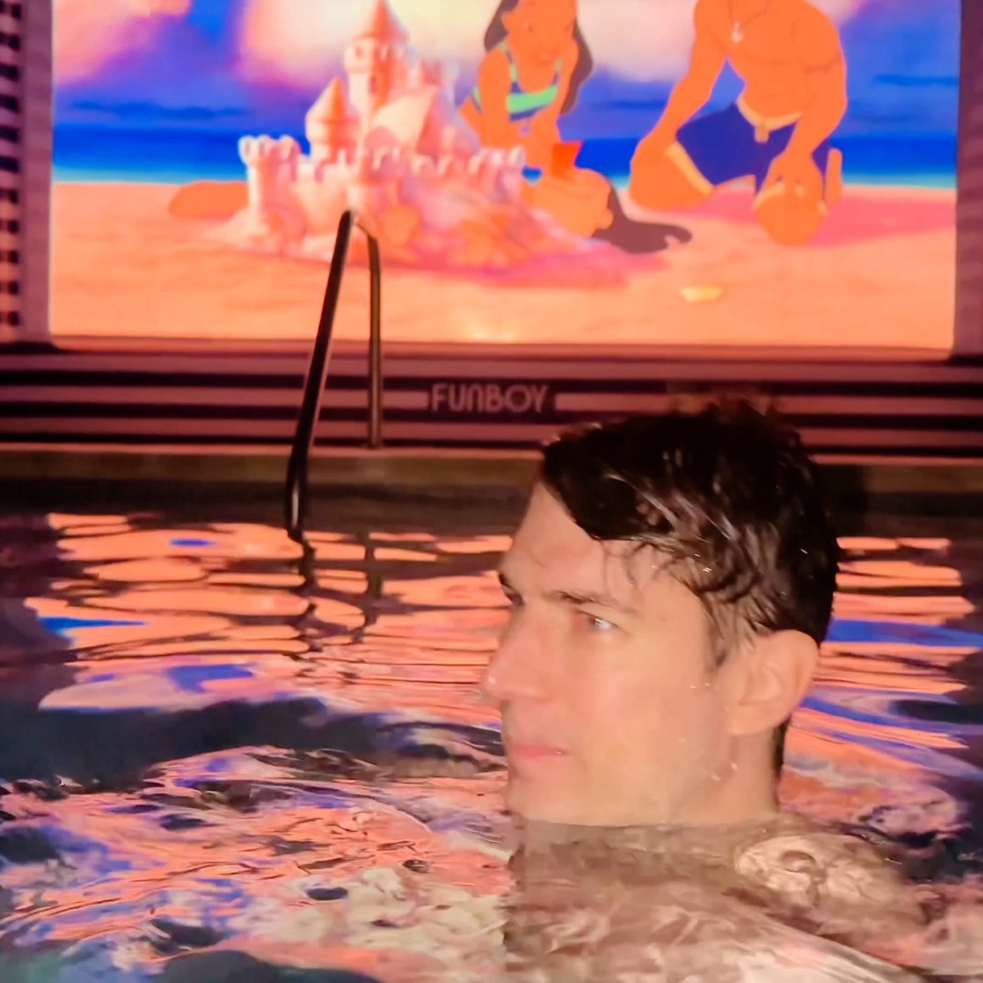 Movie In The Pool Vlog