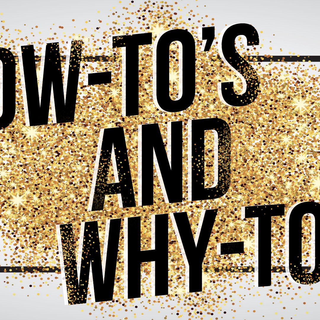 How-To's and Why-To's episode artwork
