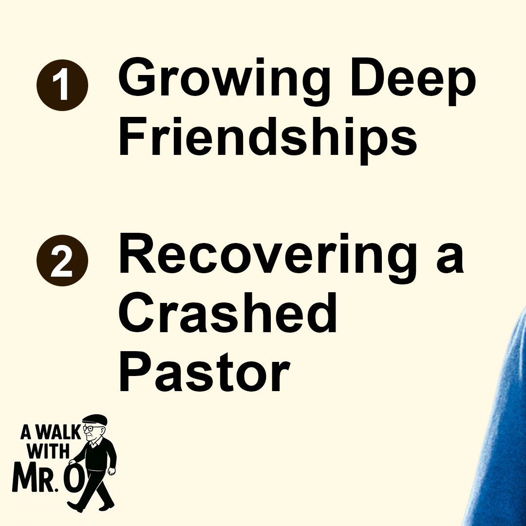 Growing Deep Friendships; Recovering a Crashed Pastor episode artwork