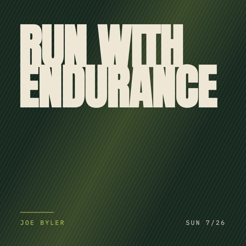 Run With Endurance episode artwork