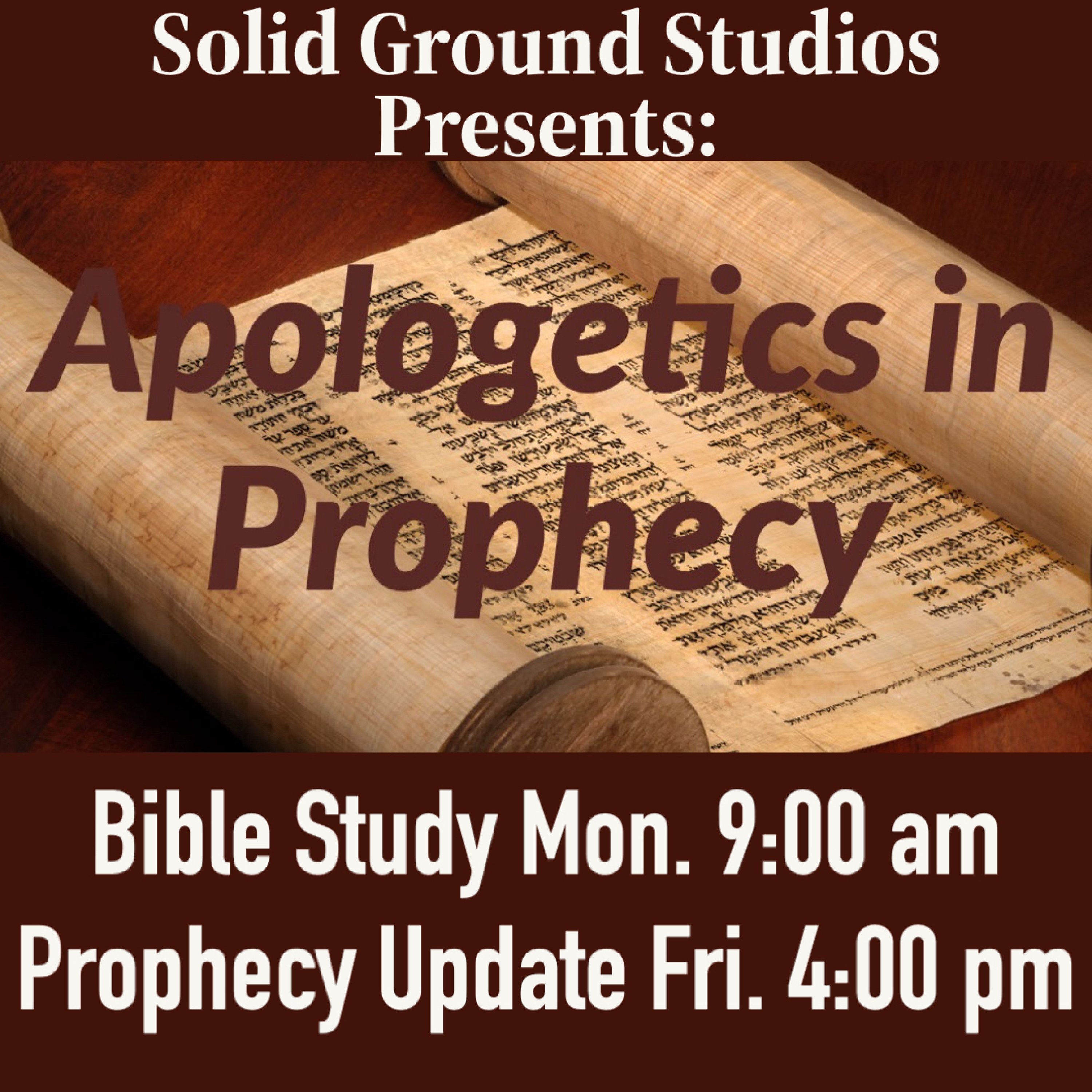 Apologetics in Prophecy