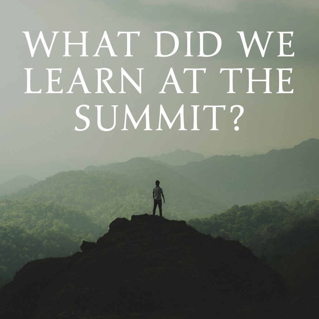 What Did We Learn at the Summit? episode artwork