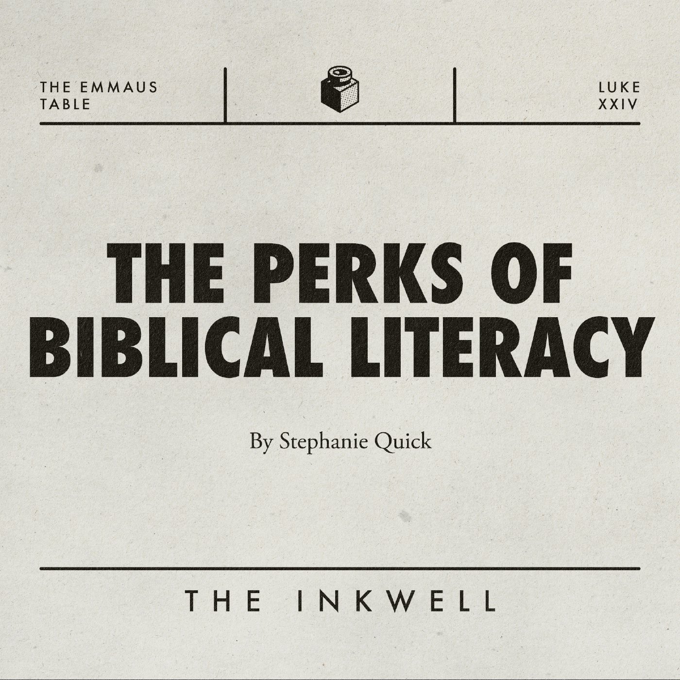 The Perks of Biblical Literacy episode artwork