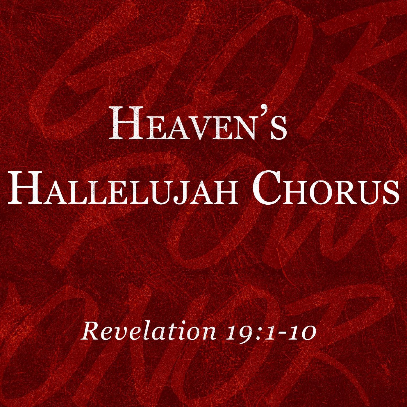 Heaven's Hallelujah Chorus episode artwork