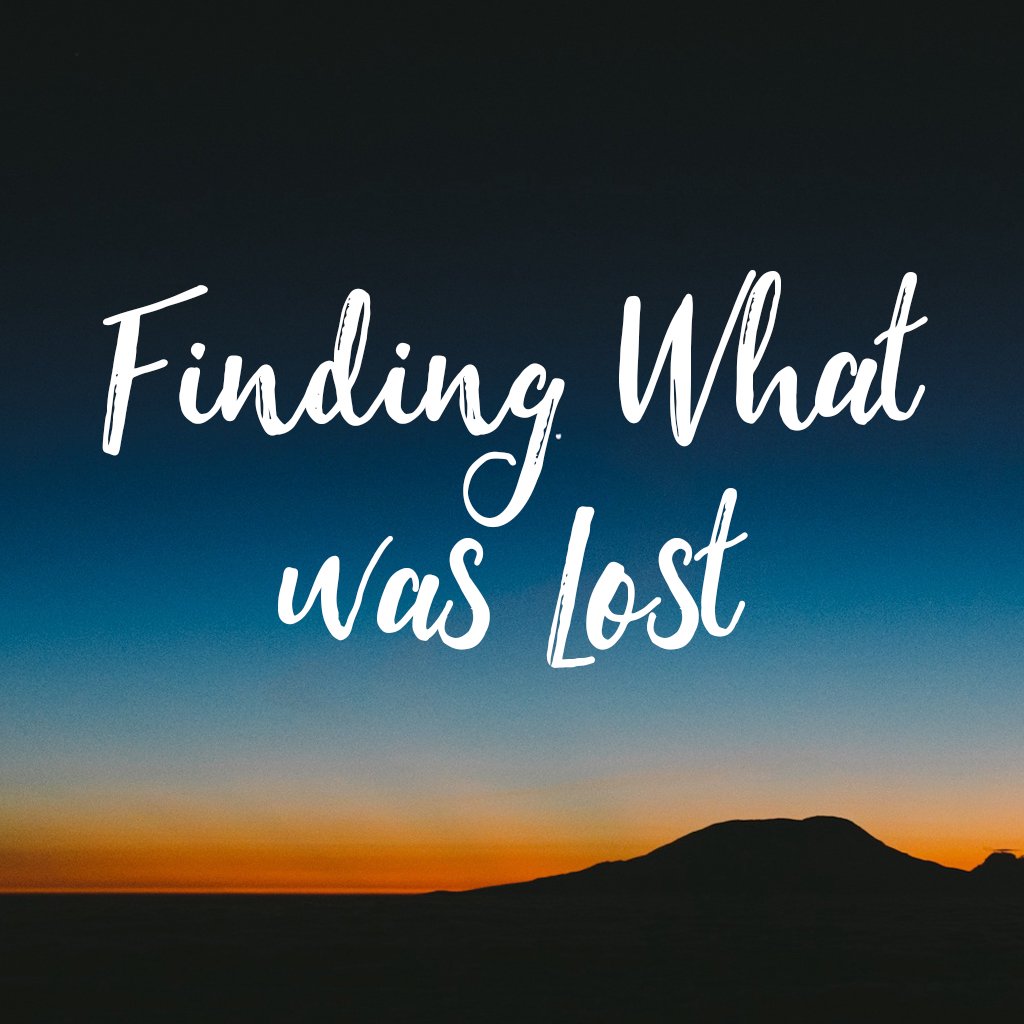 Finding What Was Lost episode artwork
