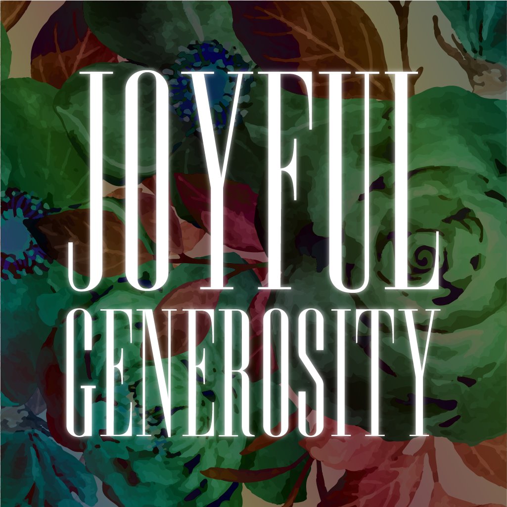 Joyful Generosity Part 1 episode artwork