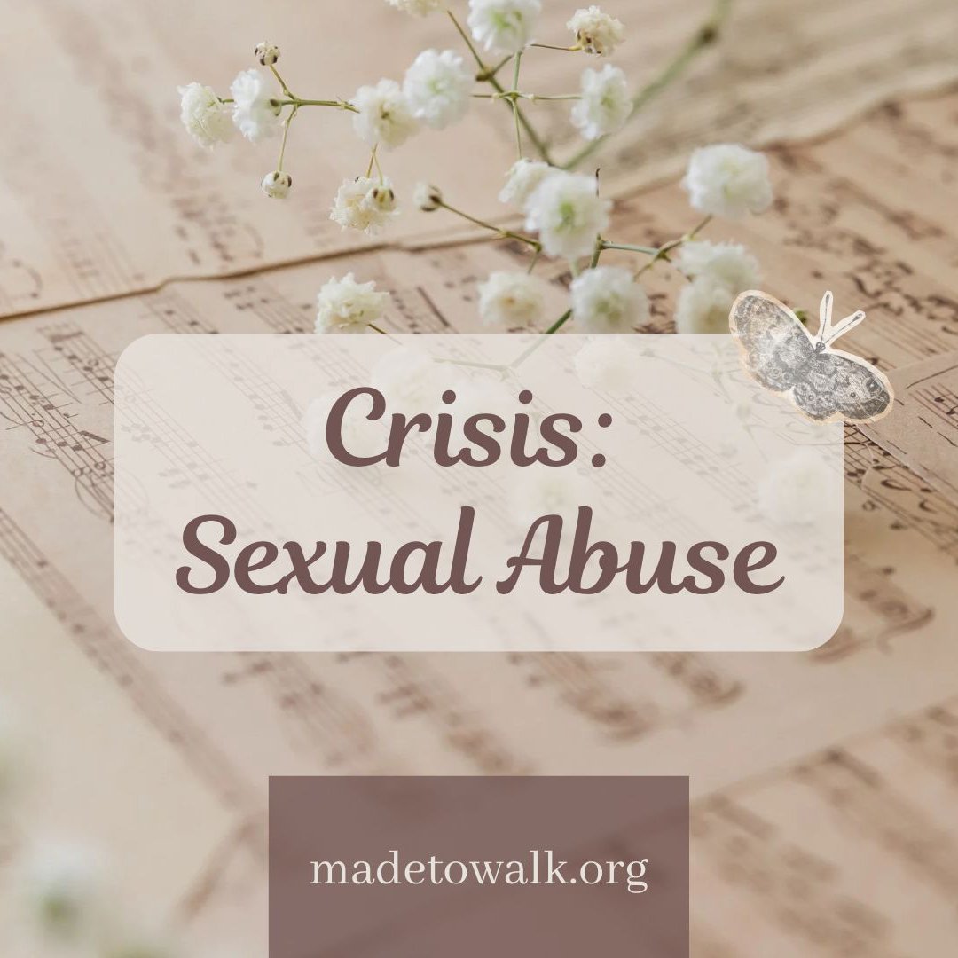 Discipleship Through Crisis Sexual Abuse