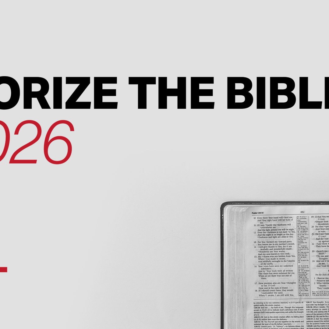 Memorize the Bible in 2026