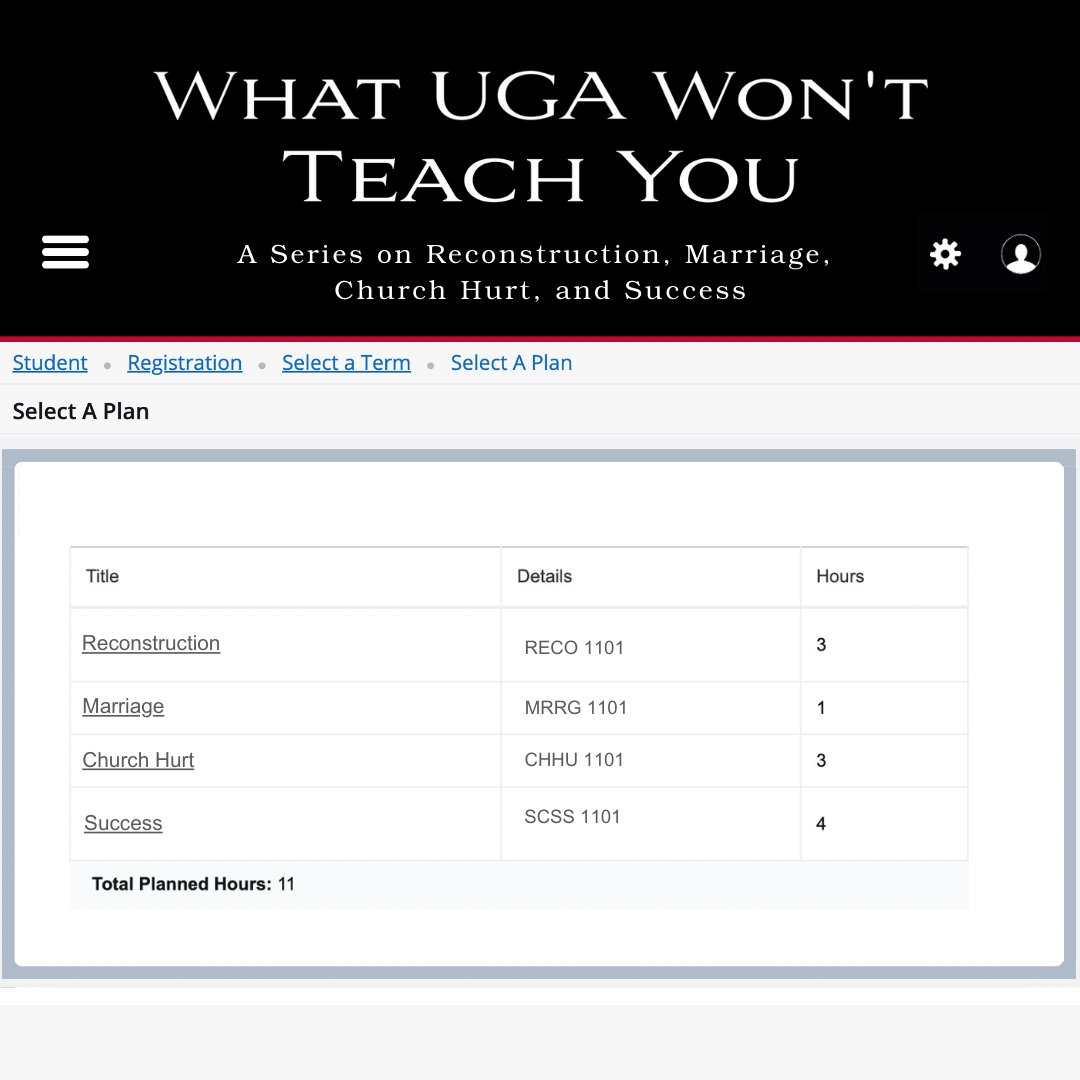 What UGA Won't Teach You: Deconstruction episode artwork