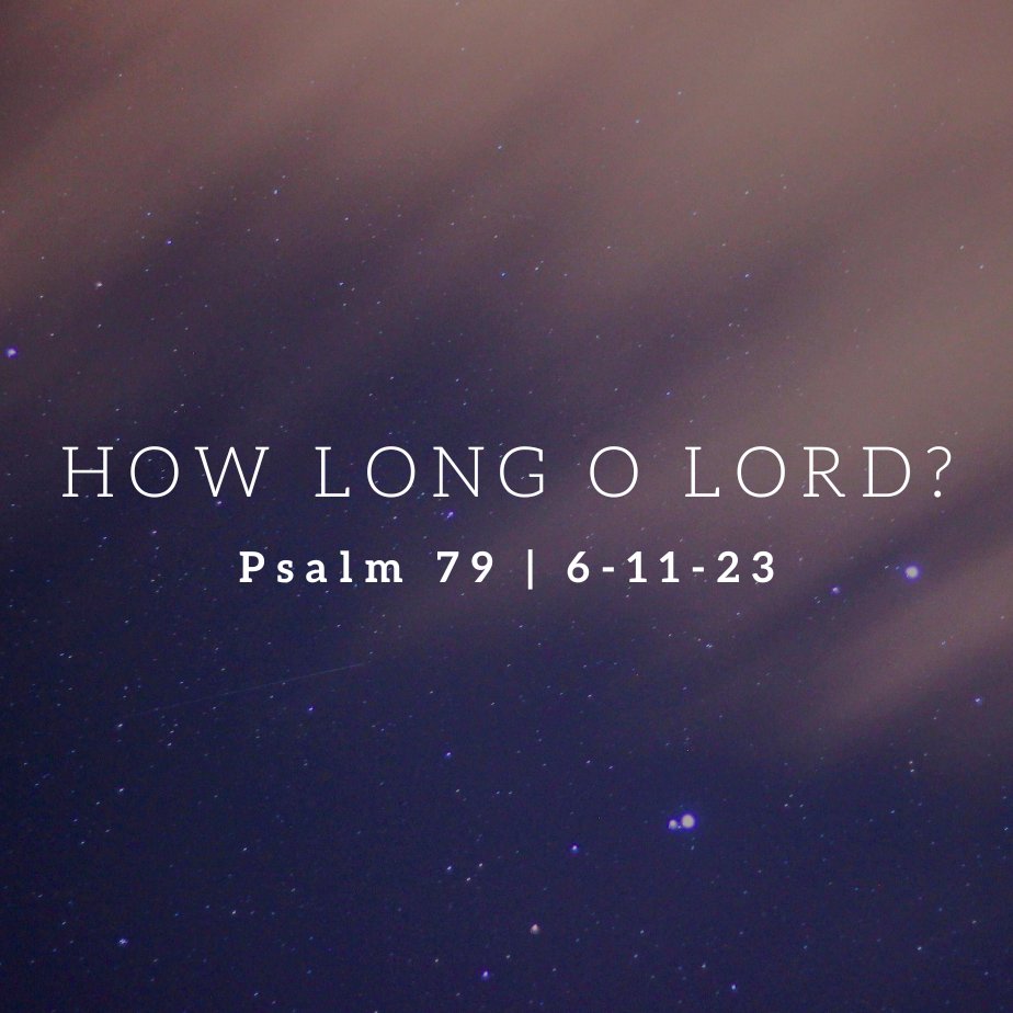 "How Long O LORD" - Psalm 79 episode artwork