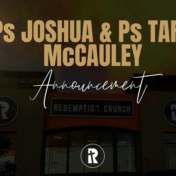 Ps Joshua & Ps Tara Announcement 19 October 2025