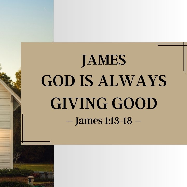 God is Always Giving Good | James episode artwork