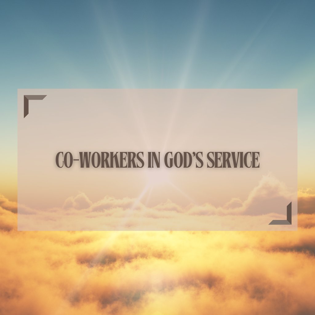 Co-workers in God's Service episode artwork