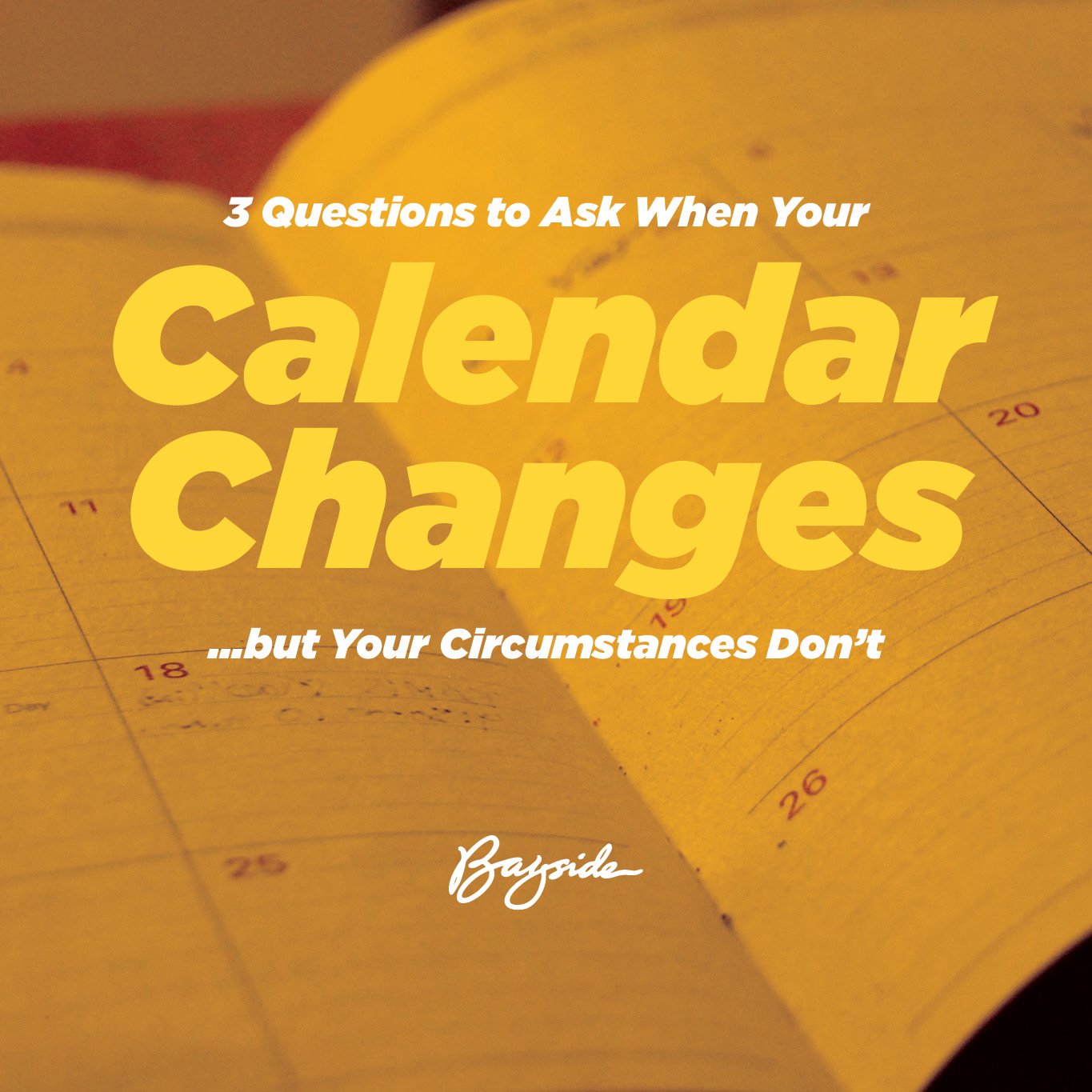 3 Questions to Ask When Your Calendar Changes But Your Circumstances Don't episode artwork