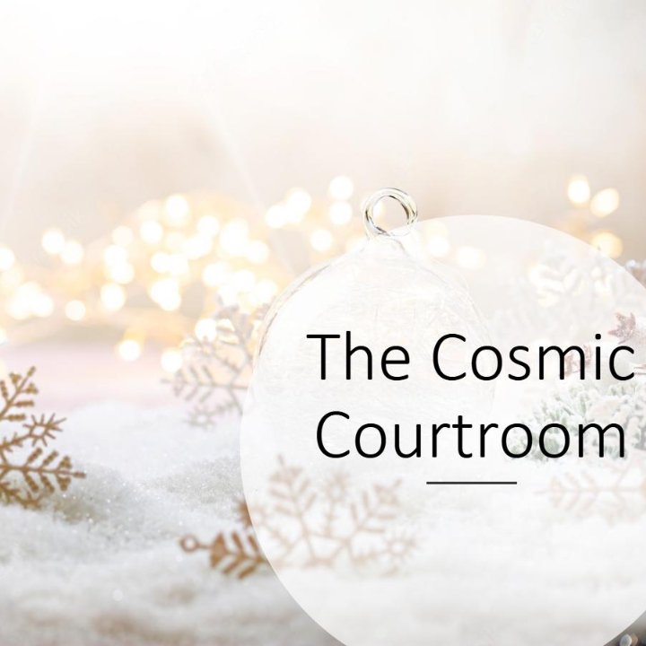 The Cosmic Courtroom episode artwork