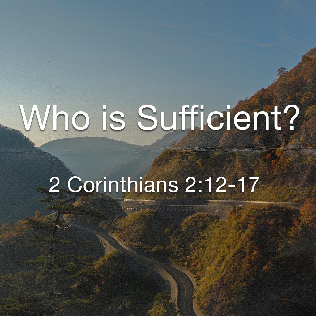 Who is Sufficient? Who is Sufficient?