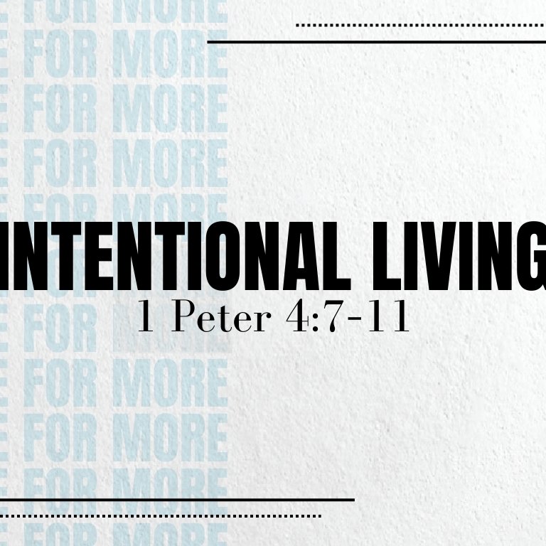 Intentional Living Intentional Living