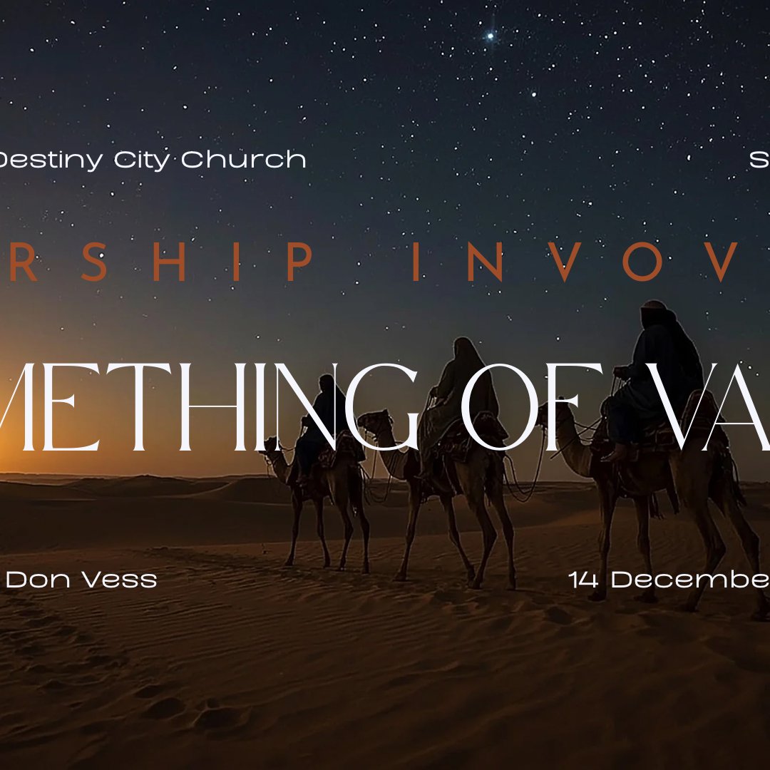 "Worship Involves Something of Value" - Sunday Service December 14, 2025 episode artwork