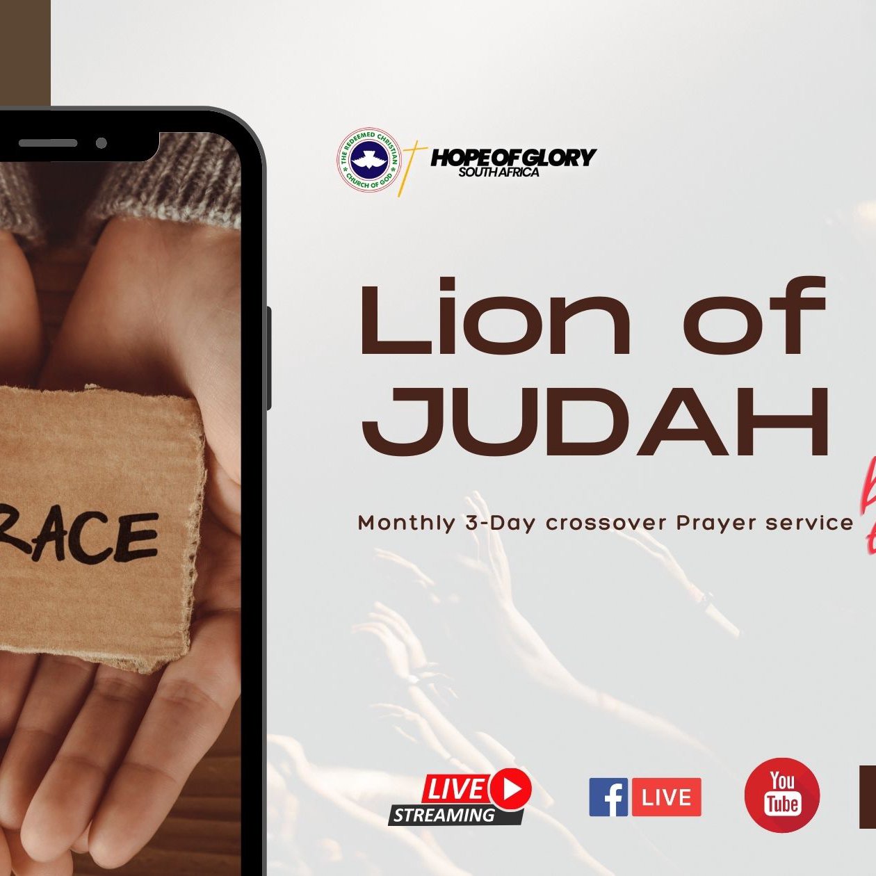 Lion Of Judah - Monthly Prayer CrossOver Day 2 episode artwork