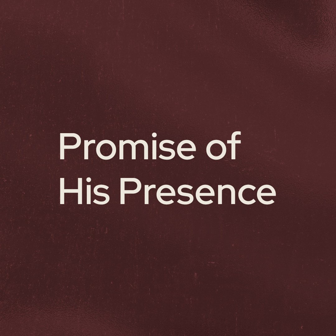 The Promise Of His Presence episode artwork