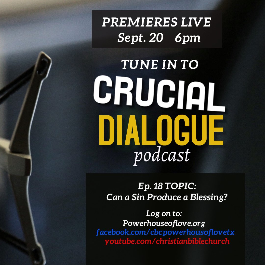 Crucial Dialogue Ep 18: Can a Sin create a Blessing? episode artwork