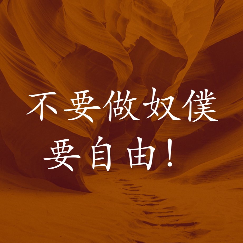 不要做奴僕，要自由！ episode artwork