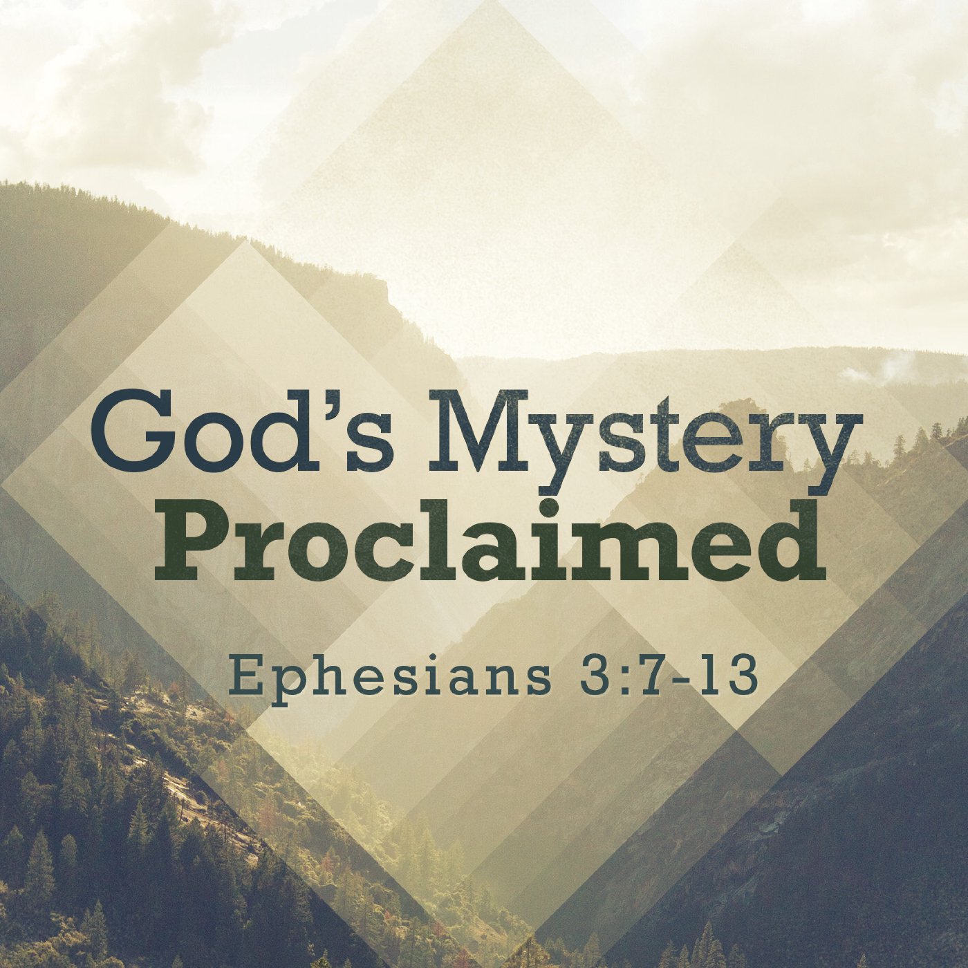 God’s Mystery Proclaimed episode artwork