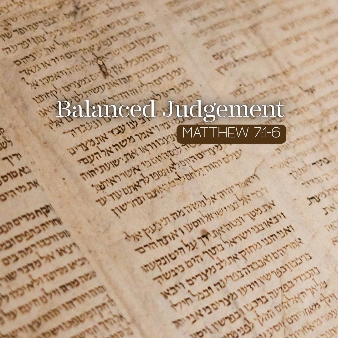 Balanced Judgement episode artwork