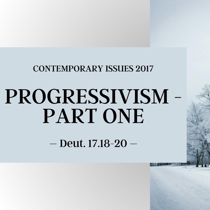 Progressivism - Part One | Contemporary Issues 2017 episode artwork