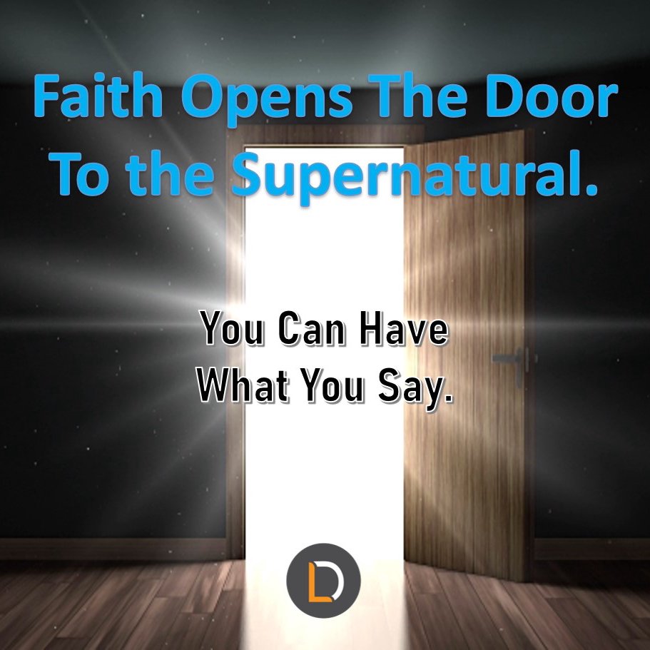 Faith Opens The Door To the Supernatural - "You Can Have What You Say". episode artwork
