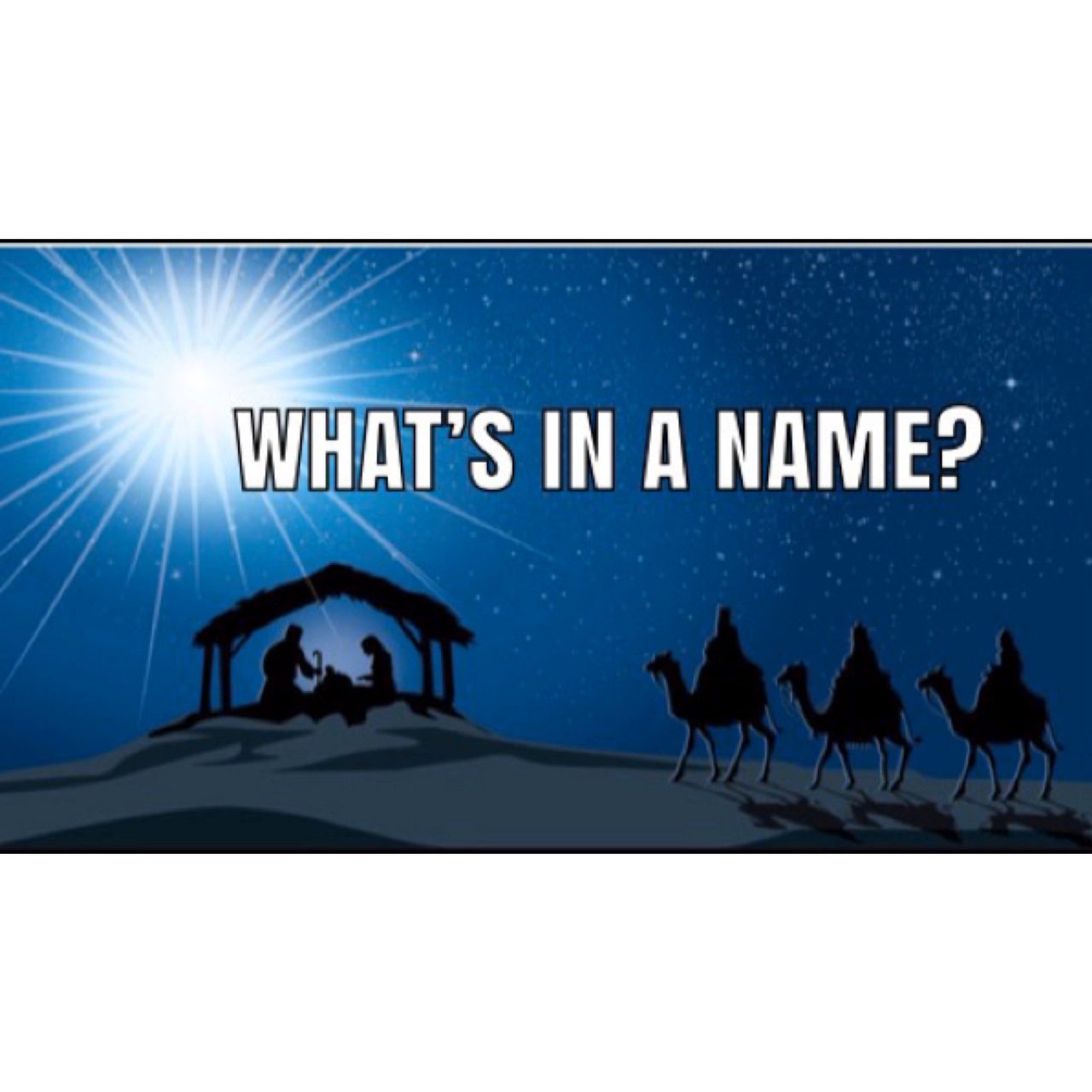 What's in a name? episode artwork