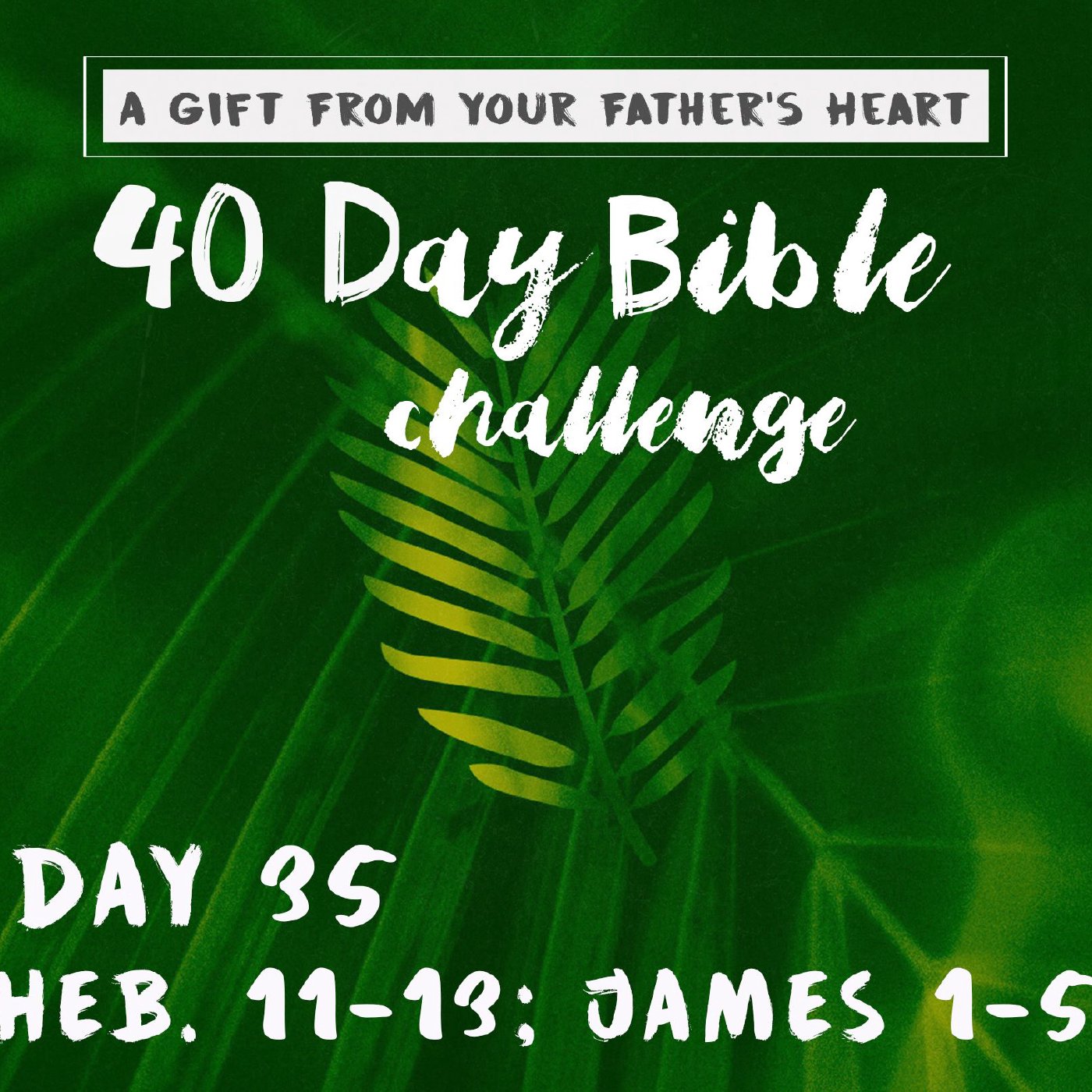 Day 35 - Heb. 11-13; James 1-5 episode artwork