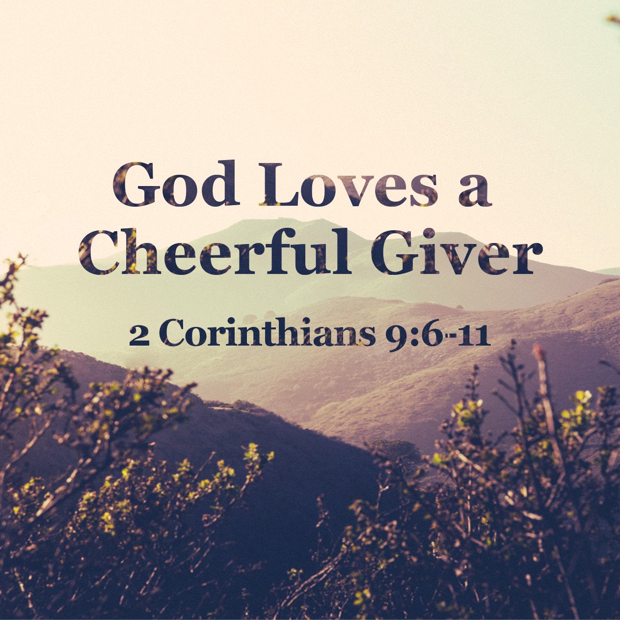 God Loves a Cheerful Giver episode artwork
