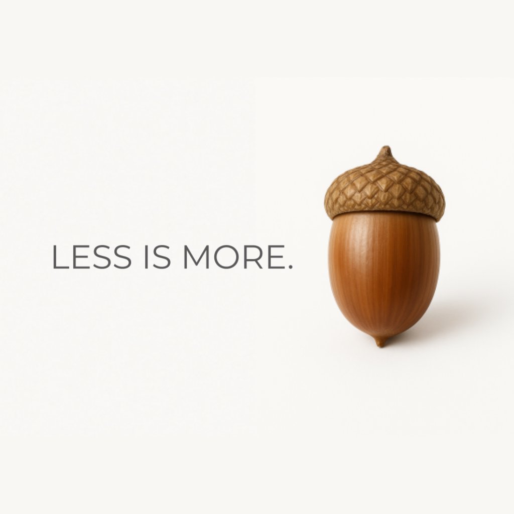 Less Is More: Week 3