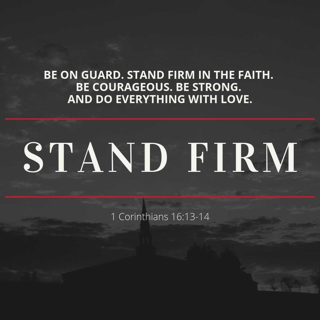 Stand Firm