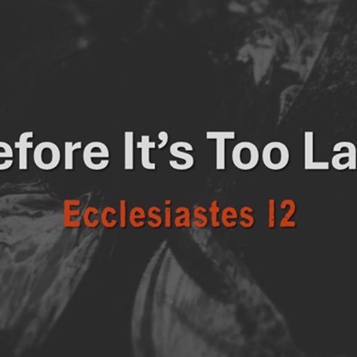 Before It's Too Late episode artwork
