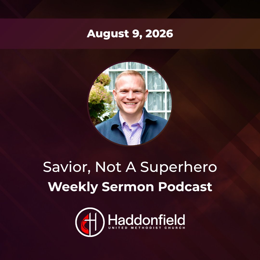 Savior, Not A Superhero // Episode 349 Weekly Sermon Podcast episode artwork
