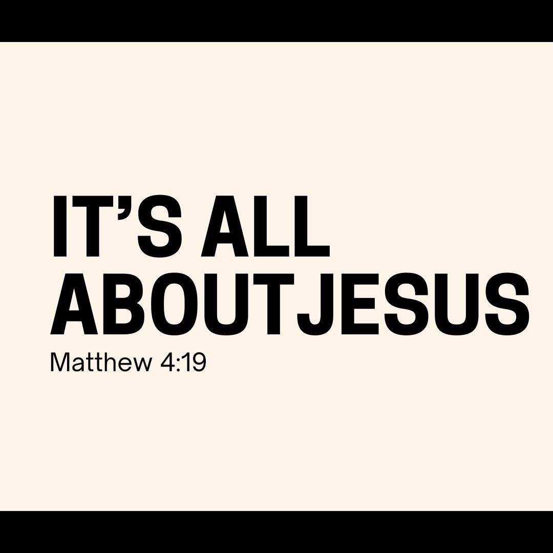 It's All About Jesus